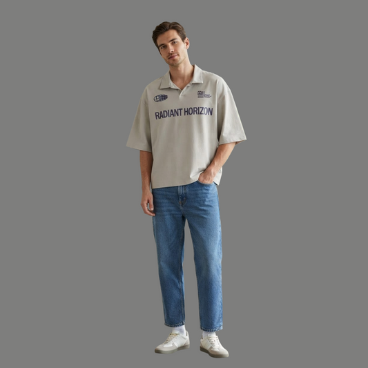 Varsity Drop Shoulder Tee