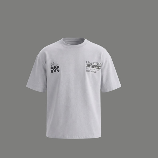 Minimalist Slogan Print Tee