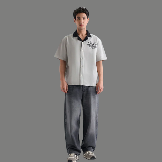 Grey Golf Resort Shirt