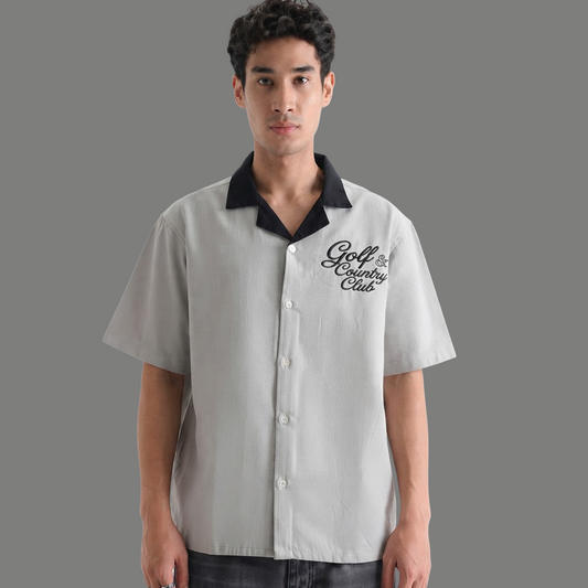 Grey Golf Resort Shirt