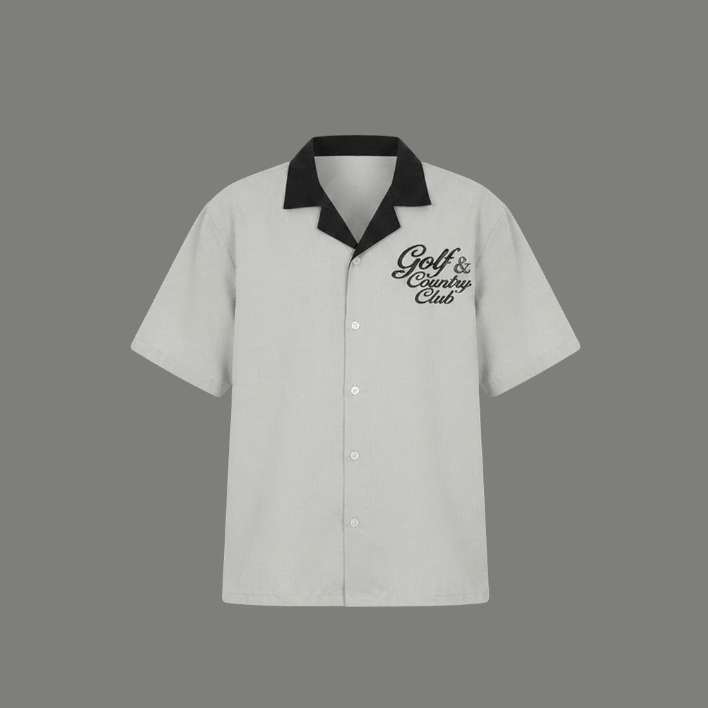 Grey Golf Resort Shirt