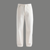Aged Cream  Straight Pants