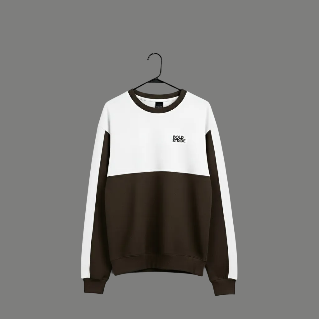 Timberline Colorblock Crew - Boldstride - flat lay