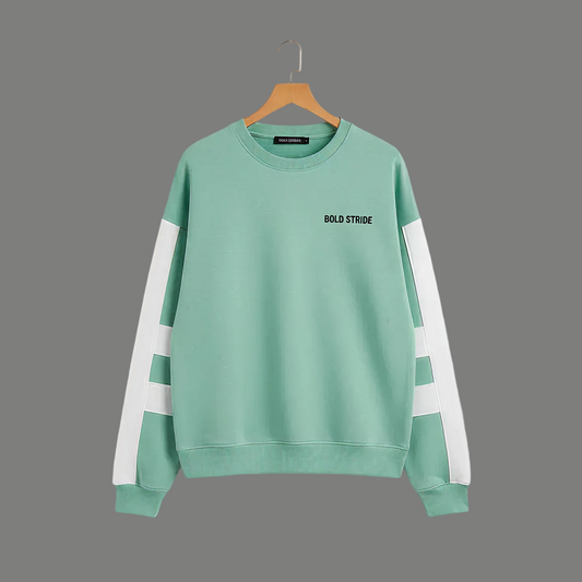 Mintveil Colorblock Sweatshirt - Boldstride - flat lay