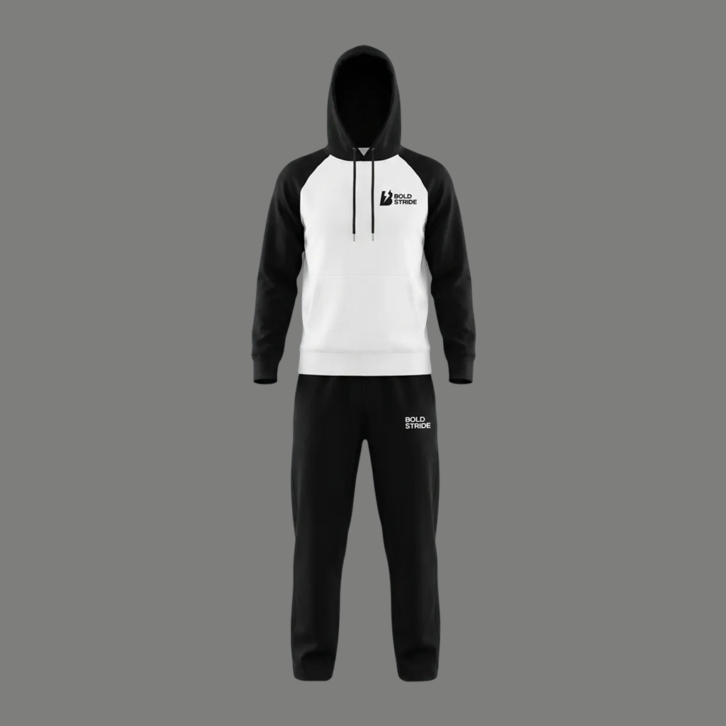 Duotone Frost Hoodie - Boldstride - flat lay