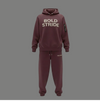 Maroon Muse Hoodie - Boldstride - flat lay