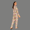 Multi Floral Co-Ord Set With Short Shirt