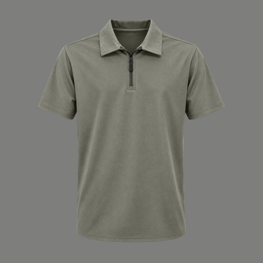 Quater Zipper Relax Fit T-Polo