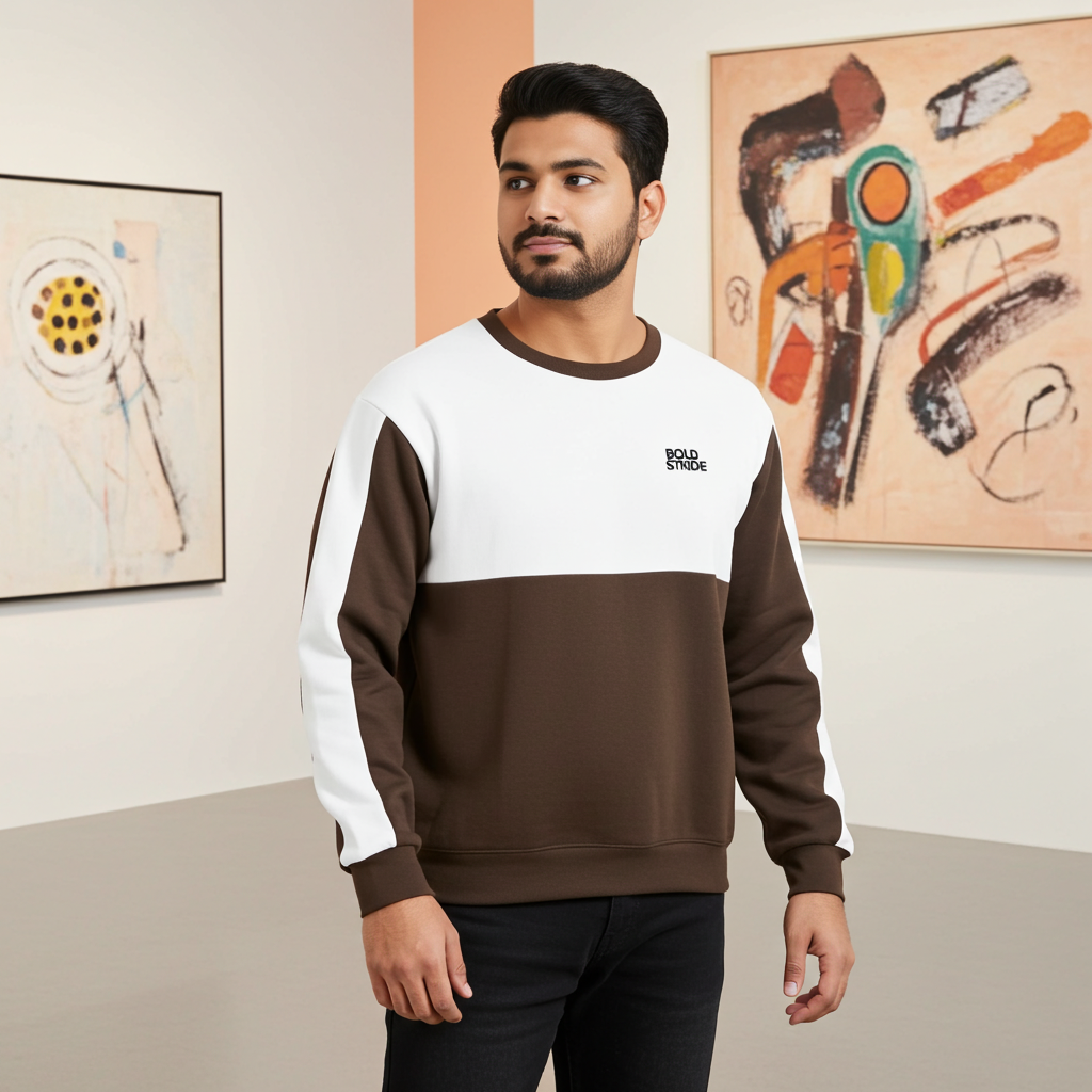 Quarter Color Premium Sweatshirt