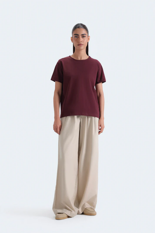 Relaxed Fit Wide Legs Trouser