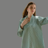 Saga Green Pleated Co-Ord Set