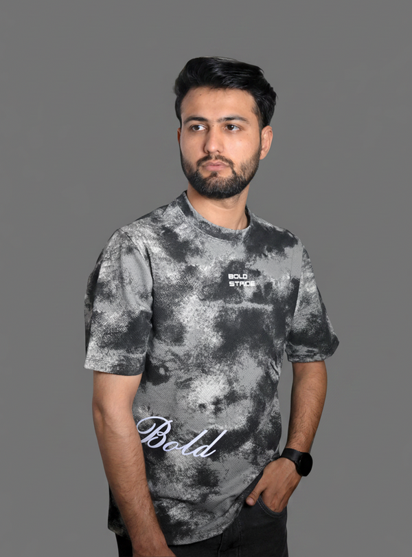 Black Acid Wash T-Shirt