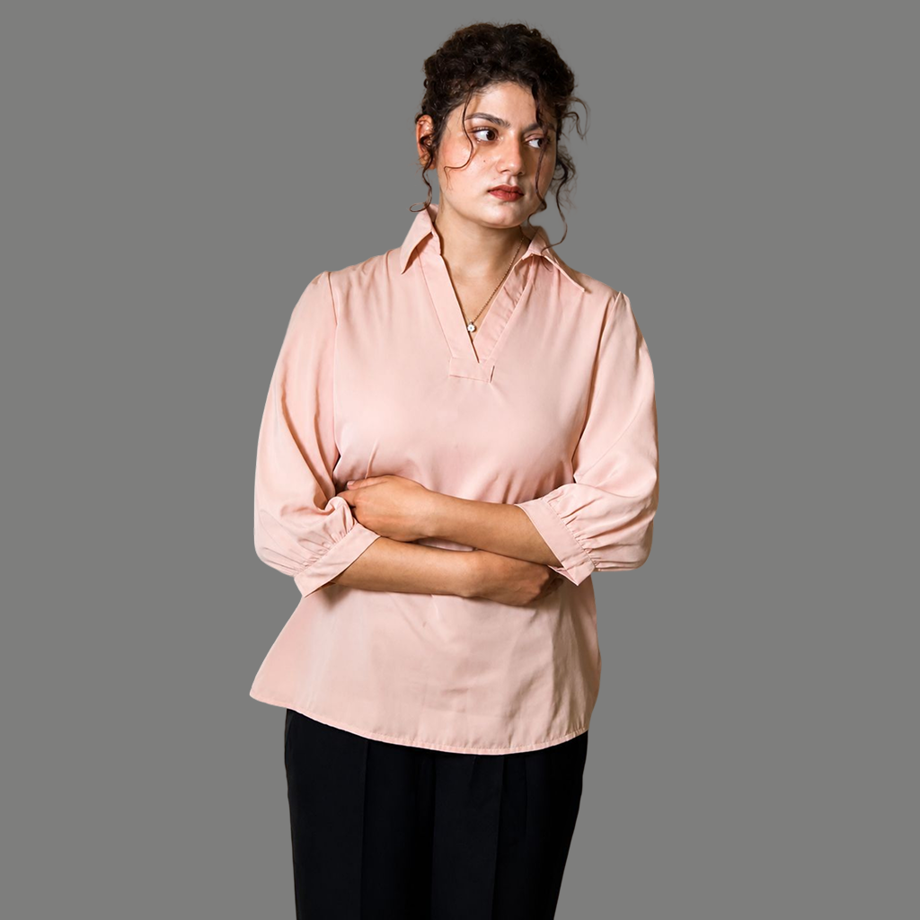 Classic V Neck Summer Top