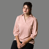 Classic V Neck Women Summer Top