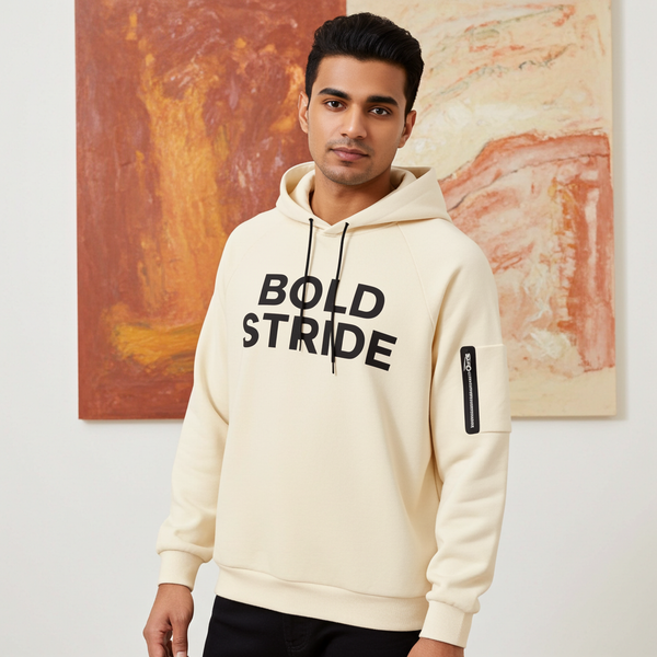 Vanilla Zip Style Hoodie