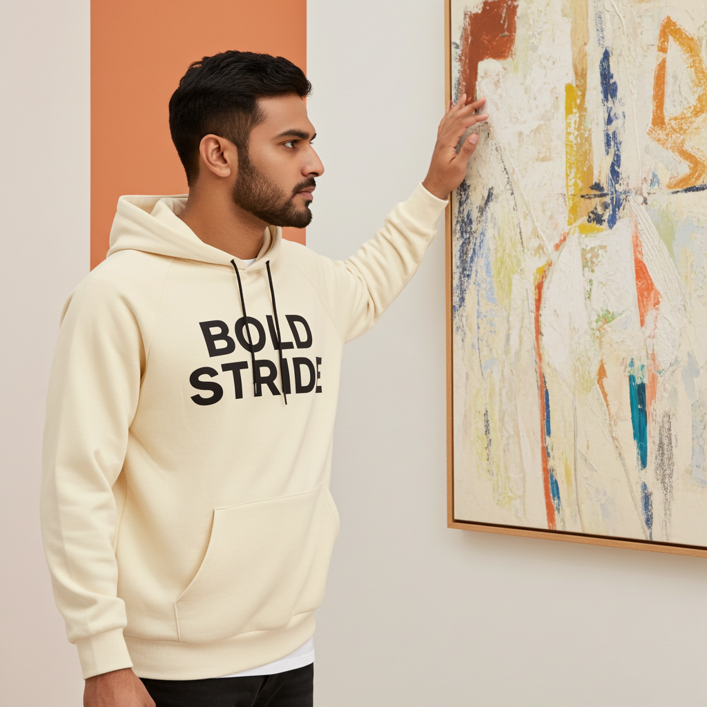 Vanilla Zip Style Hoodie