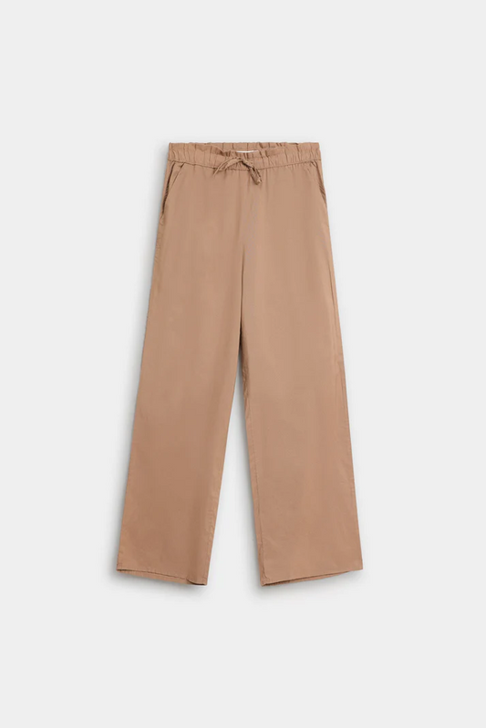 Cream Wide Legs Trouser