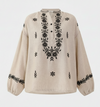 Geometric Tunic fusion top