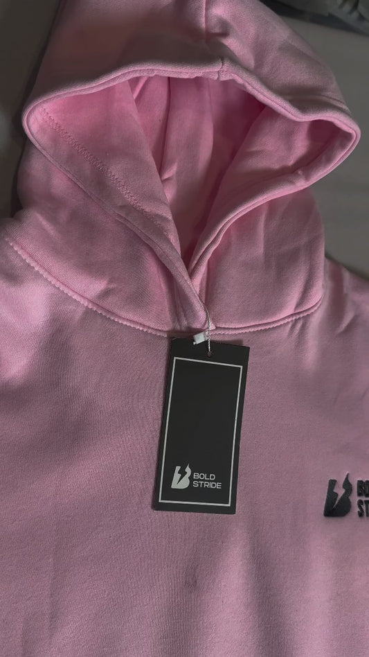 Strawberry Milk Drop-Shoulder Hoodie – Boldstride
